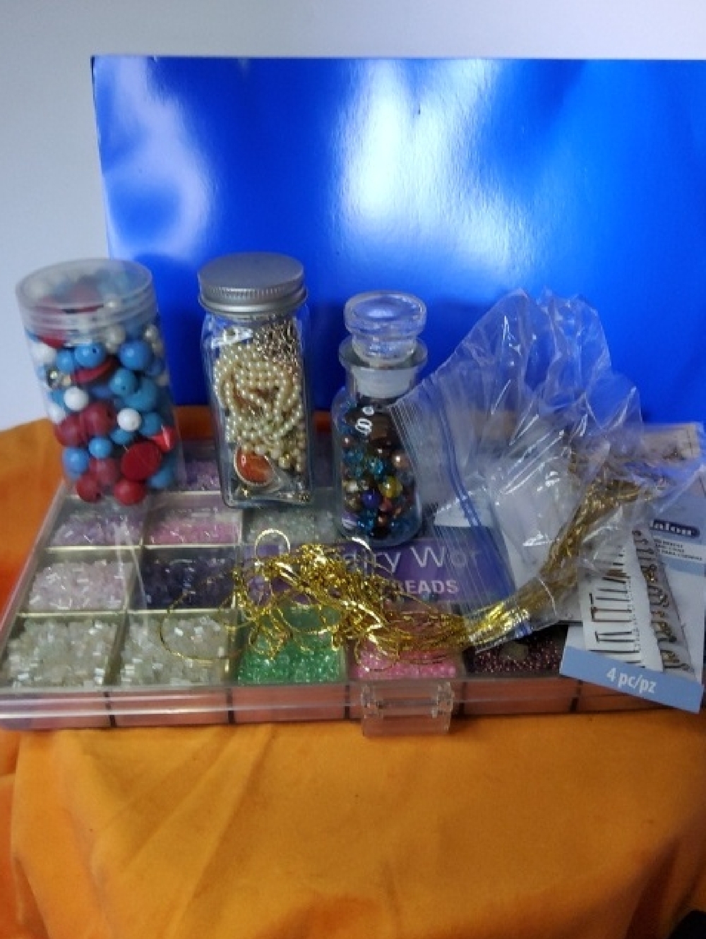 Jewerly Making Bundle Beads Chains.